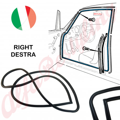 GUARNIZIONE VANOPORTA DESTRA - GT BERTONE.