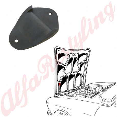 BRACKET FOR HOOD SPRING - GT BERTONE 2 SERIES